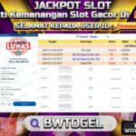 BUKTI JACKPOT SLOT MAHJONG WAYS TERPERCAYA DI INDONESIA TGL 12-07-2024