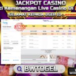 BUKTI JACKPOT LIVE CASINO SEPED BACCARAT 16 – KOREAN TERPERCAYA DI INDONESIA TGL 24-07-2024