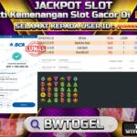 BUKTI JACKPOT SLOT GATES OF OLYMPUS 1000 TERPERCAYA DI INDONESIA TGL 24-08-2024