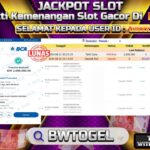 BUKTI JACKPOT SLOT WILD BOUNTY SHOWDOWN TERPERCAYA DI INDONESIA TGL 31-08-2024