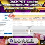 BUKTI JACKPOT LIVE CASINO BACCARAT A TERPERCAYA DI INDONESIA TGL 28-08-2024