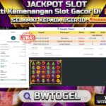 BUKTI JACKPOT SLOT 15.000X MANIA TERPERCAYA DI INDONESIA TGL 01-10-2024